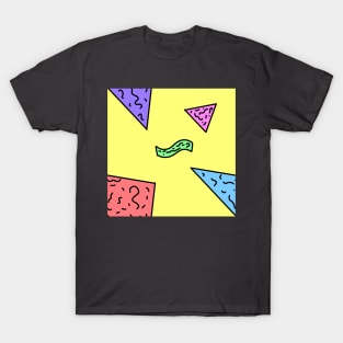 Retro 80s Pattern T-Shirt